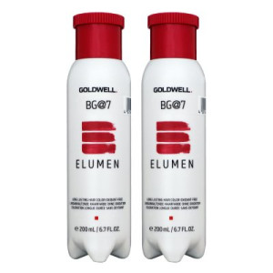 Goldwell Elumen 2 x 200 ml BG@7 Haarfarbe permanente farbintensive Farbe