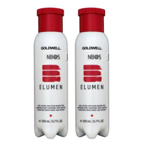 Goldwell Elumen 2 x 200 ml NB@5 Haarfarbe permanente farbintensive Farbe