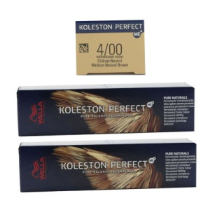 Wella Koleston 2 x 60 ml 4/00 mittelbraun natur