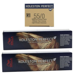 Wella Koleston 2 x 60 ml 55/0 hellbraun intensiv natur