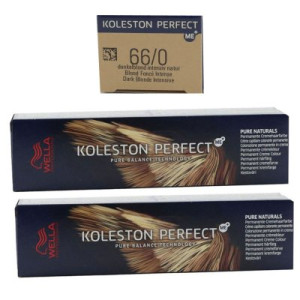 Wella Koleston 2 x 60 ml 66/0 dunkelblond intensiv natur