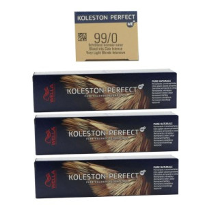 Wella Koleston 3 x 60 ml 99/0 lichtblond intensiv natur