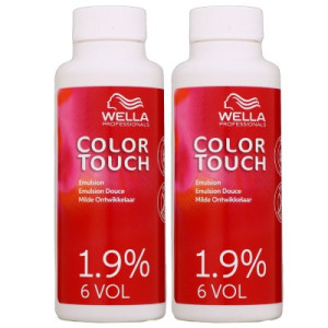Wella Color Touch normale Emulsion 1,9% 2 x 60 ml Entwickler