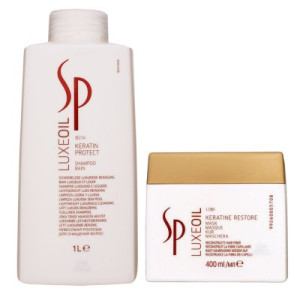 Wella SP Luxe Oil 1000 ml Shampoo & 400 ml Haarmaske
