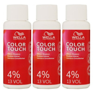 Wella Color Touch intensiv Emulsion 4% 3 x 60 ml Entwickler