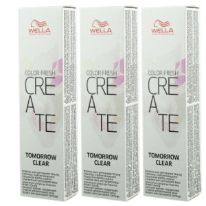 Wella Color Fresh Create 3 x 60 ml - 1 Tomorrow Clear