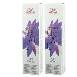 Wella Color Fresh Create 2 x 60 ml - 5 Pure Violet