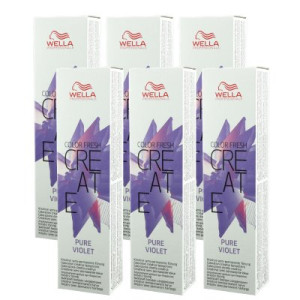 Wella Color Fresh Create 6 x 60 ml - 5 Pure Violet