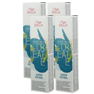 Wella Color Fresh Create 4 x 60 ml - 13 Super Petrol