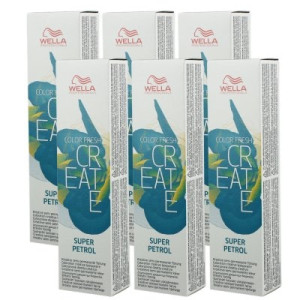 Wella Color Fresh Create 6 x 60 ml - 13 Super Petrol