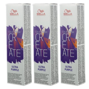 Wella Color Fresh Create 3 x 60 ml - 4 Ultra Purple