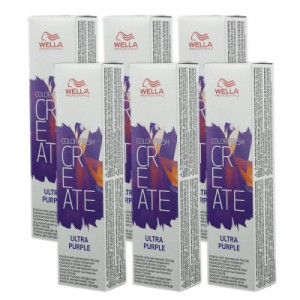 Wella Color Fresh Create 6 x 60 ml - 4 Ultra Purple