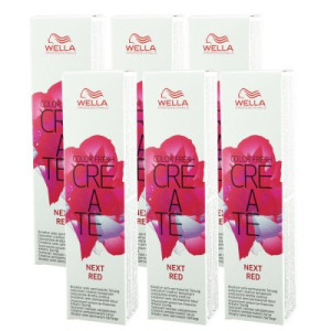 Wella Color Fresh Create 6 x 60 ml - 8 Next Red