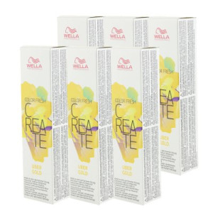 Wella Color Fresh Create 6 x 60 ml - 10 Uber Gold