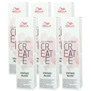 Wella Color Fresh Create 6 x 60 ml Vintage Blush