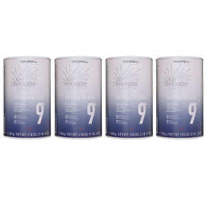 Goldwell Oxycur Light Dimension Platin 9+ 4 x 500 g Blondierpulver