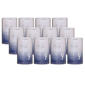 Goldwell Oxycur Light Dimension Platin 9+ 12 x 500 g Blondierpulver