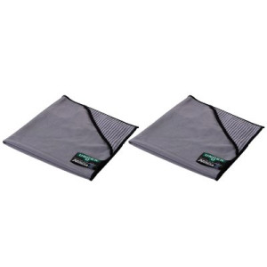 Unger ErgoTec Ninja MicroWipe 2 x Mikrofasertuch MN40H 40 x 40 cm Grau