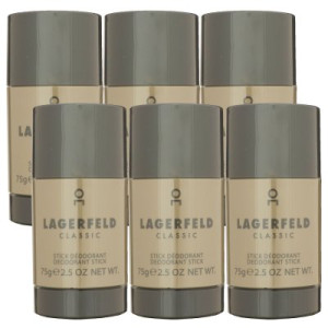 Karl Lagerfeld Classic 6 x 75 ml Deostick Deo Stick Deodorant Stick