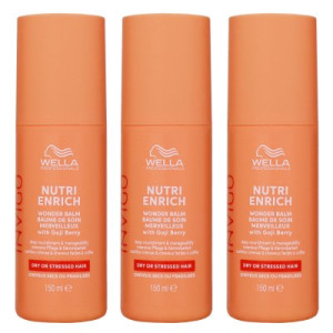 Wella Invigo Nutri Enrich 3 x 150 ml Wonder Balm