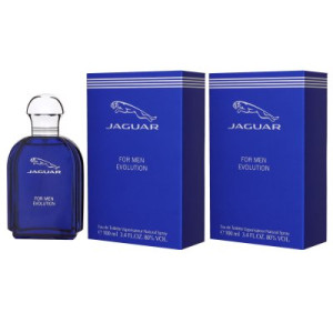 Jaguar for Men Evolution 2 x 100 ml Eau de Toilette EDT Herrenduft