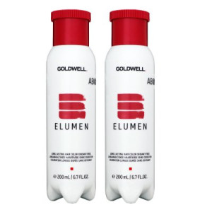 Goldwell Elumen 2 x 200 ml AB@9 Haarfarbe permanente farbintensive Farbe