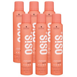 Schwarzkopf Osis Volume & Body Grip 6 x 200 ml Schaumfestiger extra starker Halt