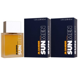 Jil Sander Sun Men - Man 2 x 40 ml Eau de Parfum EDP Herrenparfum