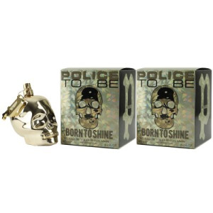 Police To Be Born To Shine for Man 2 x 125 ml Eau de Toilette EDT Herrenduft Herren