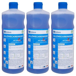 Dreiturm Allzweckreiniger 3 x 1 Liter mit Salmiak