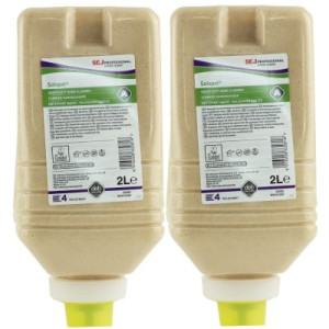 SC Johnson Stoko Solopol natural 2 x 2000 ml Handreiniger 33282 unparfümiert