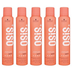 Schwarzkopf Osis Volume & Body Grip 5 x 200 ml Schaumfestiger extra starker Halt