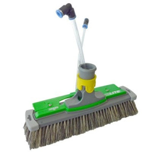 Unger HiFlo nLite Hybrid Bürste NUH41 Reinigungsbürste 41cm mit Zusatzfunktionen