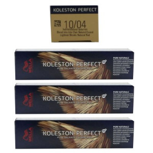 Wella Koleston 3 x 60 ml 10/04 hell lichtblond natur rot