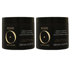 Revlon Orofluido 2 x 500 ml Haarmaske mit Arganöl
