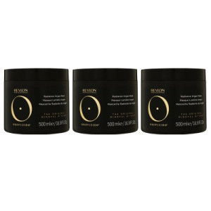 Revlon Orofluido 3 x 500 ml Haarmaske mit Arganöl
