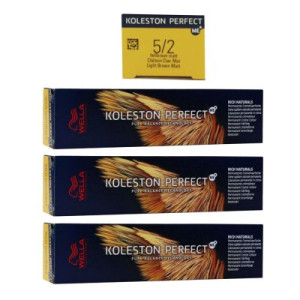 Wella Koleston 3 x 60 ml 5/2 hellbraun matt