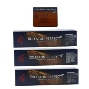 Wella Koleston 3 x 60 ml 7/7 mittelblond braun