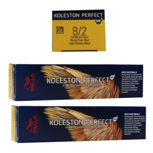 Wella Koleston 2 x 60 ml 8/2 hellblond matt