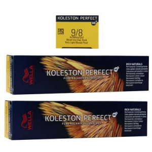 Wella Koleston 2 x 60 ml 9/8 lichtblond pearl