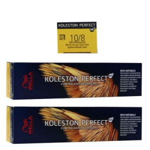 Wella Koleston 2 x 60 ml 10/8 hell lichtblond pearl