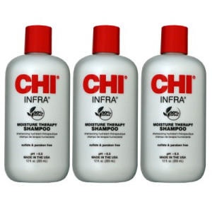 Farouk Chi Infra 3 x 355 ml Shampoo für alle Haartypen