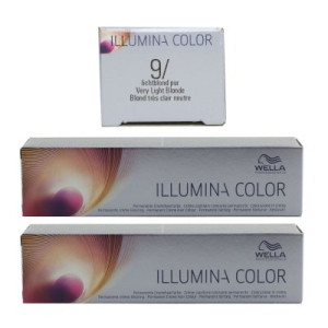Wella Illumina 2 x 60 ml 9/ lichtblond