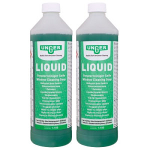 Unger's Liquid FR100 2 x 1 Liter Fensterreiniger Seife Professional