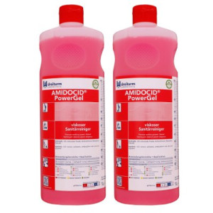 Dreiturm Amidocid PowerGel 2 x 1 Liter viskoser Sanitär-Allroundreiniger