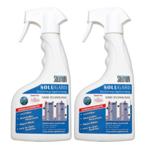 Solution Solugard Textilimprägnierung 2 x 500 ml Nanotechnologie