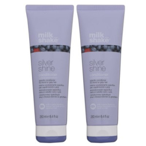 Milk Shake Silver Shine 2 x 250 ml Conditioner blondes & graues Haar