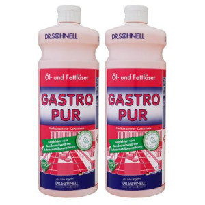 Dr. Schnell Gastro Pur 2 x 1 Liter Öl - und Fettlöser für den Küchenbereich