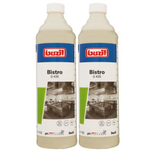 Buzil Bistro G 435 2 x 1 Liter Küchenintensivreiniger Öl- und Fettlöser
