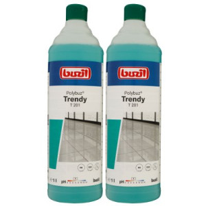 Buzil Polybuz Trendy T 201 2 x 1 Liter Glanzreiniger auf Alkoholbasis
